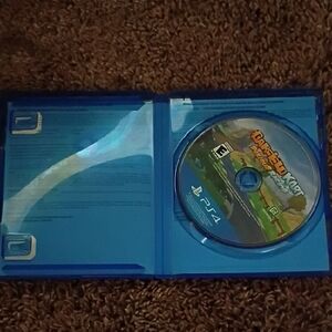 PS4 Game Disc in Blue Case